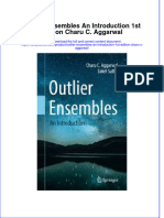 Textbook Outlier Ensembles An Introduction 1St Edition Charu C Aggarwal Ebook All Chapter PDF
