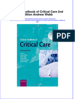 PDF Oxford Textbook of Critical Care 2Nd Edition Andrew Webb Ebook Full Chapter