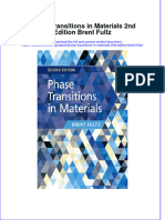PDF Phase Transitions in Materials 2Nd Edition Brent Fultz Ebook Full Chapter