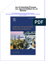 Download textbook Overview Of Industrial Process Automation Second Edition K L S Sharma ebook all chapter pdf 