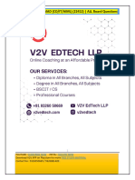 V2V Edtech LLP - Mad (Co/It/Aiml) (22412) - All Board Questions