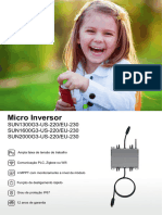 MICRO INVERSOR DEYE- 1,3~2 KW