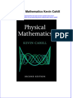 Download pdf Physical Mathematics Kevin Cahill ebook full chapter 