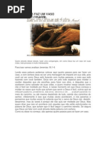 Como Deus Faz Um Vaso