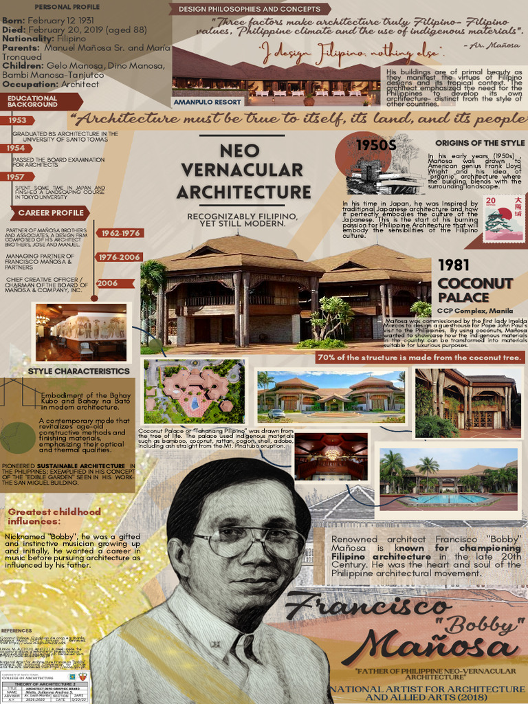NIETO Francisco Mañosa | PDF | Philippines