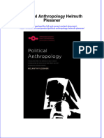Download textbook Political Anthropology Helmuth Plessner ebook all chapter pdf 