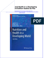 Textbook Nutrition and Health in A Developing World 3Rd Edition Saskia de Pee Ebook All Chapter PDF