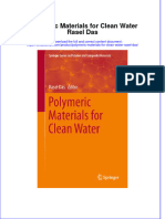 Download textbook Polymeric Materials For Clean Water Rasel Das ebook all chapter pdf 