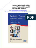Textbook Pediatric Trauma Pathophysiology Diagnosis and Treatment Second Edition David E Wesson Ebook All Chapter PDF