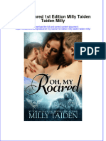 Textbook Oh My Roared 1St Edition Milly Taiden Taiden Milly Ebook All Chapter PDF