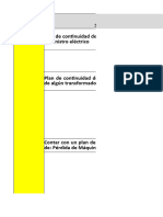 Plan de Continuidad previo