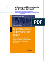 Textbook Political Confidence and Democracy in Europe Christian Schnaudt Ebook All Chapter PDF