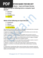 3-CET-MCQs-Computer-Inout-Output Devices