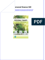 Download pdf Personal Finance Gill ebook full chapter 