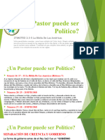 Un Pastor Puede Ser Político