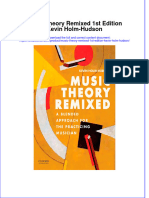 PDF Music Theory Remixed 1St Edition Kevin Holm Hudson Ebook Full Chapter