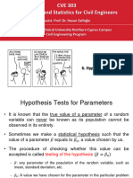 CVE 303 - 6. Hypothesis Test