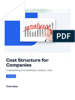 Cost Structure For Companies