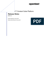 OpenText Content Suite Platform CE 21.4 Release Notes