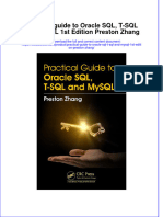 Download textbook Practical Guide To Oracle Sql T Sql And Mysql 1St Edition Preston Zhang ebook all chapter pdf 
