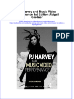 Download pdf Pj Harvey And Music Video Performance 1St Edition Abigail Gardner ebook full chapter 