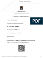 Comprovante de Situação Cadastral No CPF