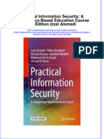 Textbook Practical Information Security A Competency Based Education Course 1St Edition Izzat Alsmadi Ebook All Chapter PDF