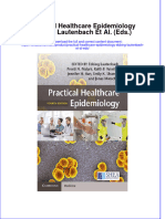 Textbook Practical Healthcare Epidemiology Ebbing Lautenbach Et Al Eds Ebook All Chapter PDF