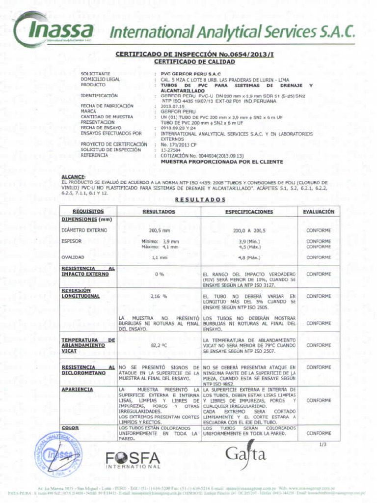 INASSA 200 MM - S25 | PDF