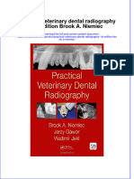 Textbook Practical Veterinary Dental Radiography 1St Edition Brook A Niemiec Ebook All Chapter PDF