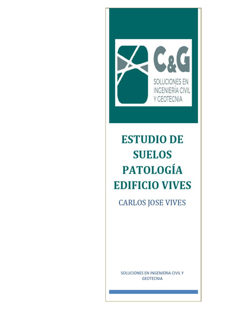 Estudio De Suelos Pdf Fundación Ingeniería Ingeniero Civil