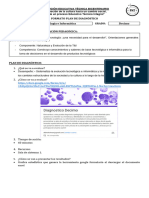 TECNOLOGÍA Plan de Diagnóstico Decimo