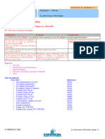 CPHY-319 La Puissance Electrique Professeur