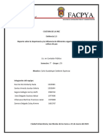 2.3 - Reporte Sobre La Importancia y La Influencia de Diferentes Organismos en Pro de La Cultura de Paz