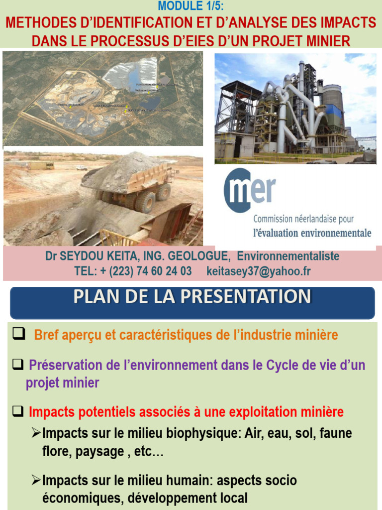 Impacts de l'Exploitation Minière | PDF | Exploitation minière ...
