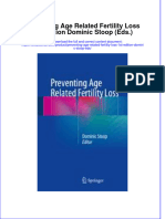 Textbook Preventing Age Related Fertility Loss 1St Edition Dominic Stoop Eds Ebook All Chapter PDF