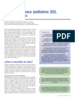 Estadística para Pediatras (III) .: Análisis de Datos