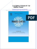 PDF Progress in Optics Volume 61 1St Edition Visser Ebook Full Chapter