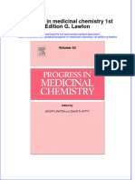PDF Progress in Medicinal Chemistry 1St Edition G Lawton Ebook Full Chapter