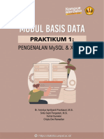 Praktikum 1. Pengenalan MySQL Dan Xampp