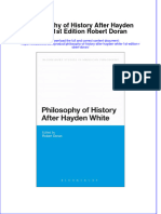 Download full chapter Philosophy Of History After Hayden White 1St Edition Robert Doran pdf docx