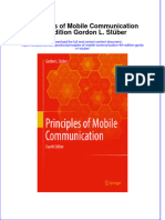 Download textbook Principles Of Mobile Communication 4Th Edition Gordon L Stuber ebook all chapter pdf 