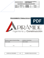 Procedimiento de Trabajo en Altura Fisica