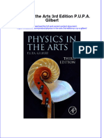 Full Chapter Physics in The Arts 3Rd Edition P U P A Gilbert PDF