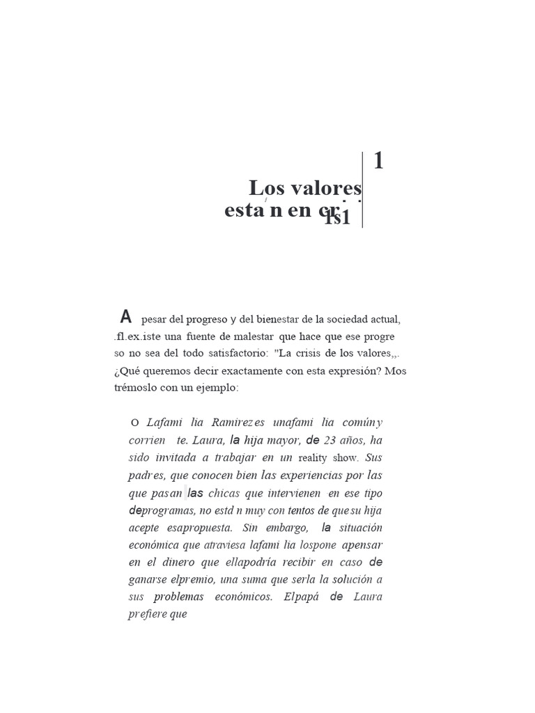 Crisis de valores en la sociedad actual | PDF | Relativismo | Moralidad