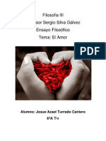 Ensayo Filosofico El Amor