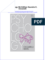 PDF Psychology 5Th Edition Saundra K Ciccarelli Ebook Full Chapter