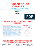 1.- MM- U 3-ESTRUCTURA  CRISTALINA