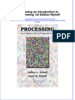 Textbook Processing An Introduction To Programming 1St Edition Nyhoff Ebook All Chapter PDF