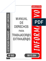 Manual de D Para Extranjeros